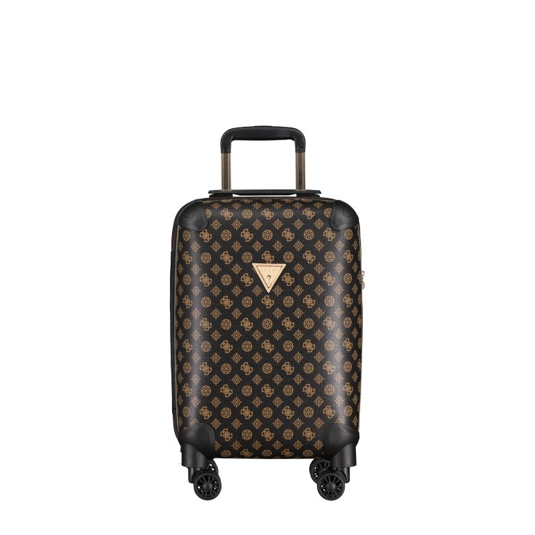 Koffer Wilder Travel 4G-Logo Peony Größe 53 cm Brown, Farbe: braun, Marke: Guess, EAN: 0190231725336, Abmessungen in cm: 31.5x53x22, Bild 1 von 10