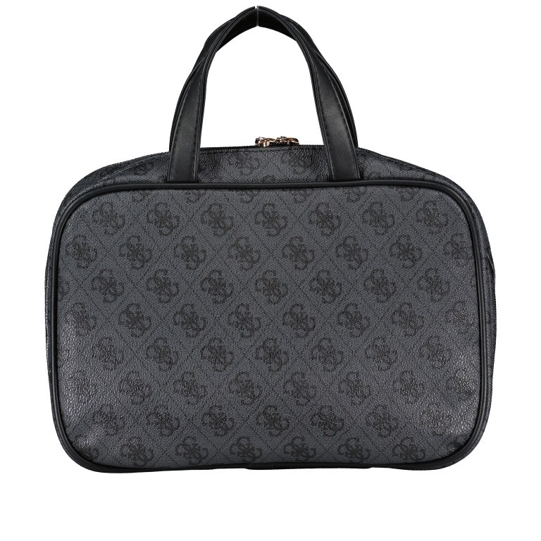 Kulturtasche Jesco 4g-logo Coal, Farbe: anthrazit, Marke: Guess, EAN: 0190231765578, Abmessungen in cm: 29.5x21x8, Bild 3 von 5