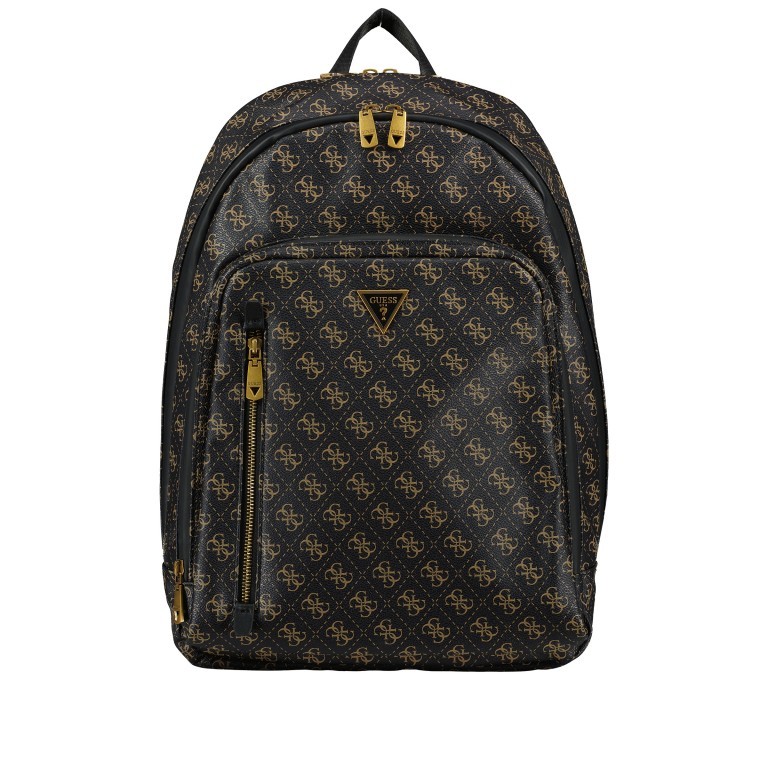 Rucksack Vezzola mit Laptopfach 14 Zoll Brown Ochre, Farbe: braun, Marke: Guess, EAN: 7622078030449, Abmessungen in cm: 31x43.5x20, Bild 1 von 7