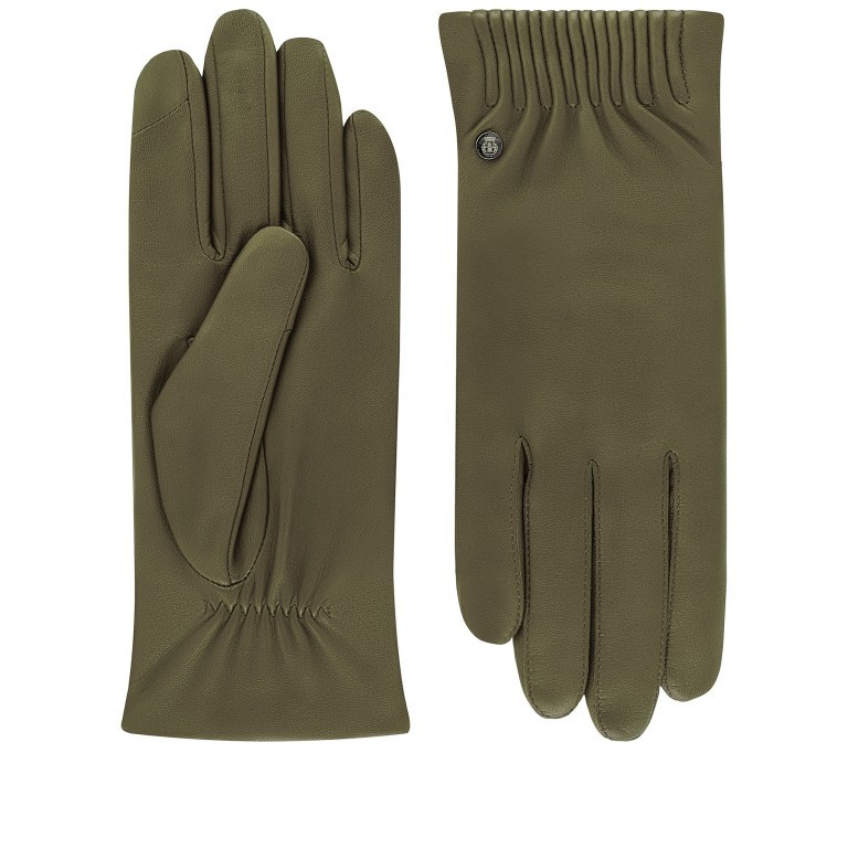 Handschuhe Arizona mit Touch-Funktion Größe 7 Moss, Farbe: grün/oliv, Marke: Roeckl, EAN: 4053071253772, Bild 1 von 1