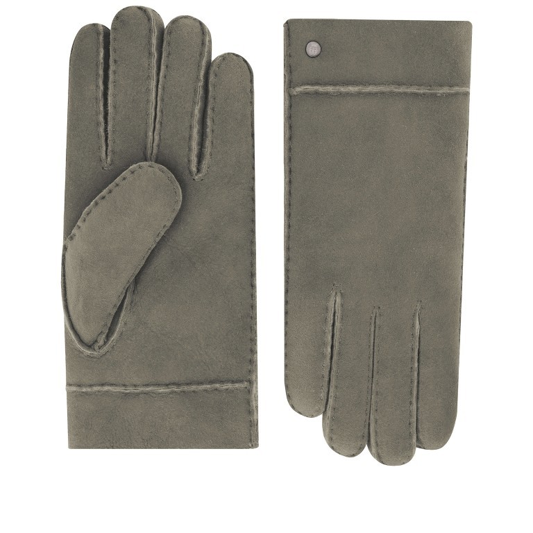 Handschuhe Bergen Herren Lammfell Größe 8,5 Stone, Farbe: grau, Marke: Roeckl, EAN: 4053071089920, Bild 1 von 1