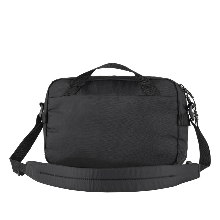 Umhängetasche / Gürteltasche High Coast Crossbody Black, Farbe: schwarz, Marke: Fjällräven, EAN: 7323450899134, Abmessungen in cm: 24x16x7, Bild 3 von 8