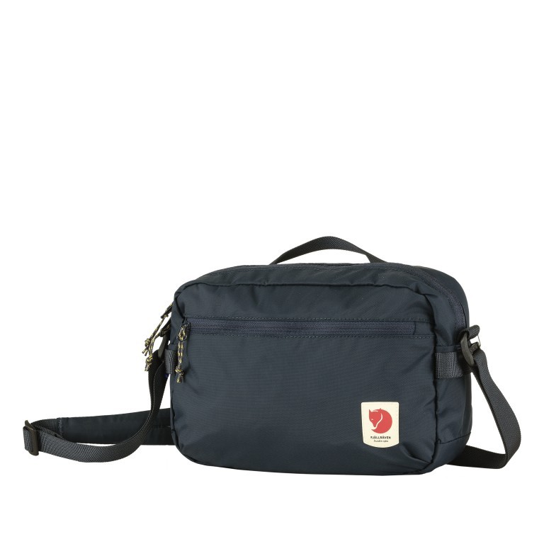 Umhängetasche / Gürteltasche High Coast Crossbody Navy, Farbe: blau/petrol, Marke: Fjällräven, EAN: 7323450899141, Abmessungen in cm: 24x16x7, Bild 2 von 8