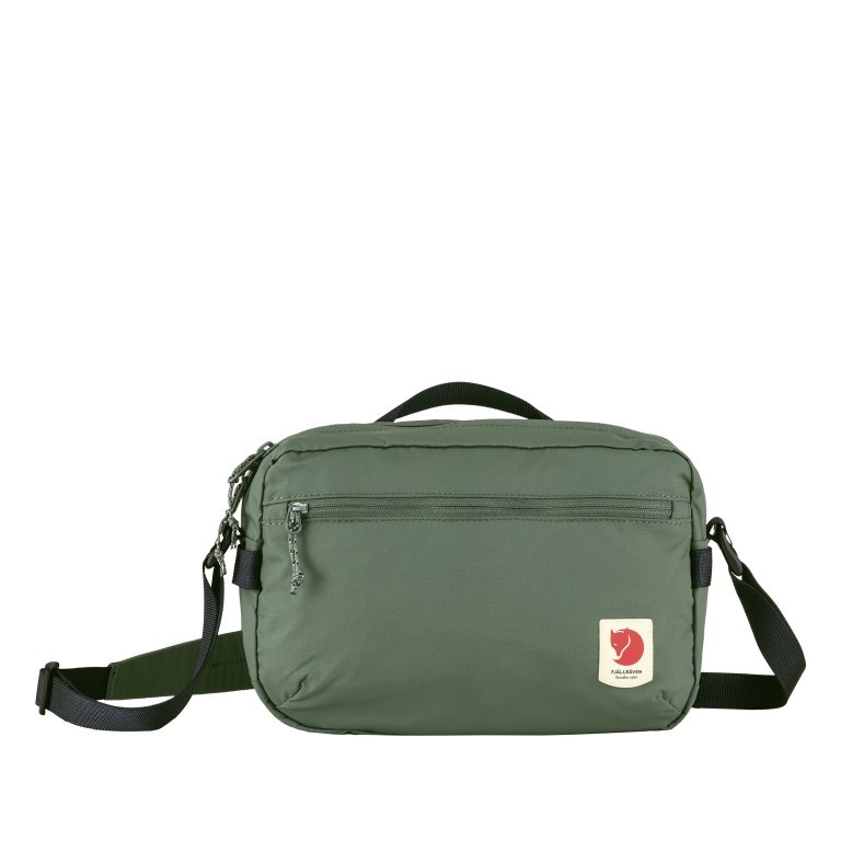 Umhängetasche / Gürteltasche High Coast Crossbody Patina Green, Farbe: grün/oliv, Marke: Fjällräven, EAN: 7323450899158, Abmessungen in cm: 24x16x7, Bild 1 von 8