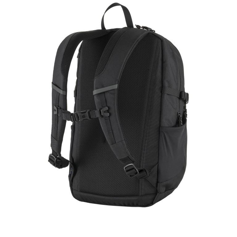 Rucksack Skule 20 mit Laptopfach 13 Zoll Black, Farbe: schwarz, Marke: Fjällräven, EAN: 7323450899189, Abmessungen in cm: 28x43x16, Bild 3 von 6