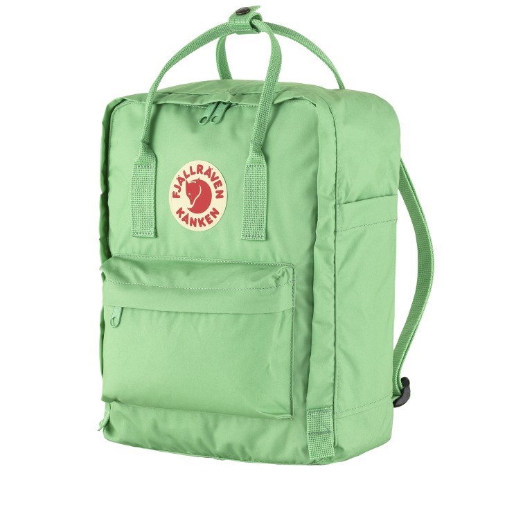 Rucksack Kånken Apple Mint, Farbe: grün/oliv, Marke: Fjällräven, EAN: 7323450925437, Abmessungen in cm: 27x38x13, Bild 2 von 15