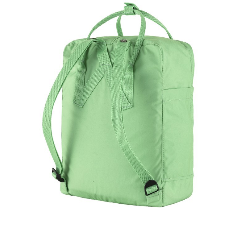 Rucksack Kånken Apple Mint, Farbe: grün/oliv, Marke: Fjällräven, EAN: 7323450925437, Abmessungen in cm: 27x38x13, Bild 3 von 15