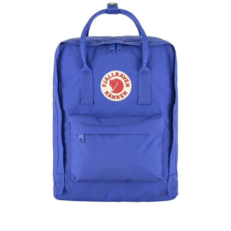 Rucksack Kånken Cobalt Blue, Farbe: blau/petrol, Marke: Fjällräven, EAN: 7323450925420, Abmessungen in cm: 27x38x13, Bild 1 von 15