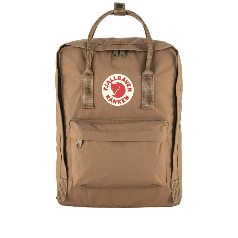 Rucksack Kånken Khaki Dust, Farbe: braun, Marke: Fjällräven, EAN: 7323450925413, Abmessungen in cm: 27x38x13, Bild 1 von 15