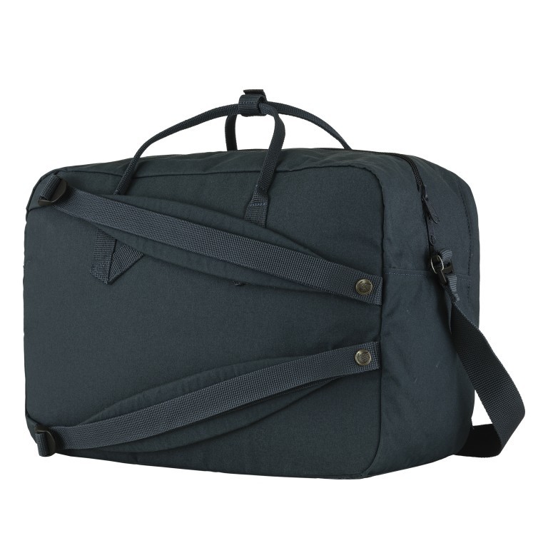 Reisetasche / Rucksack Kånken Weekender mit Laptopfach 17 Zoll Navy, Farbe: blau/petrol, Marke: Fjällräven, EAN: 7323450899301, Abmessungen in cm: 44x30x20, Bild 3 von 8