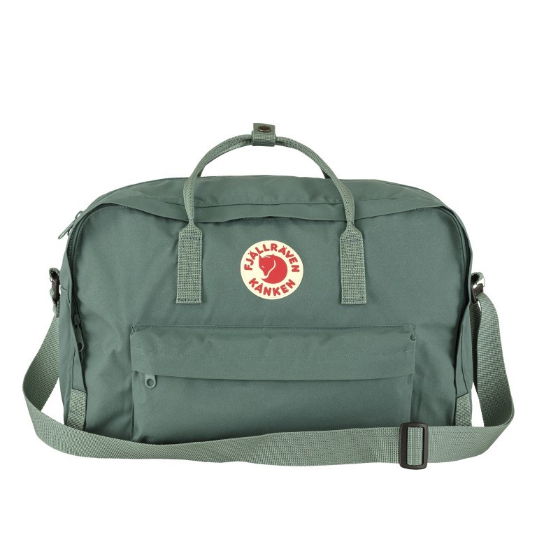 Reisetasche / Rucksack Kånken Weekender mit Laptopfach 17 Zoll Frost Green, Farbe: grün/oliv, Marke: Fjällräven, EAN: 7323450899318, Abmessungen in cm: 44x30x20, Bild 1 von 8