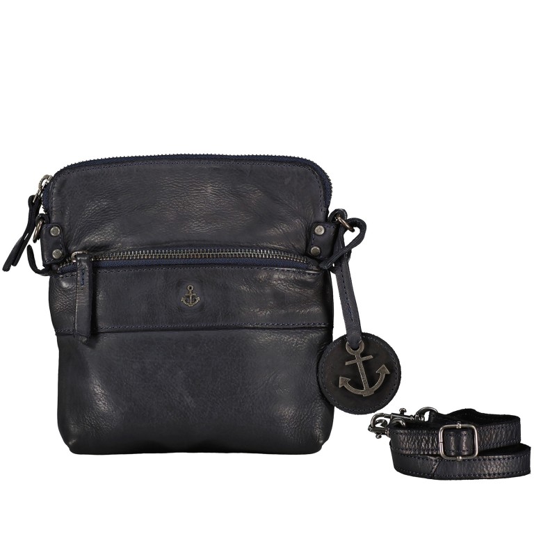 Umhängetasche Anchor-Love Taliza 2 B3-5775-2 Midnight Navy, Farbe: blau/petrol, Marke: Harbour 2nd, EAN: 4046478067530, Abmessungen in cm: 20.5x20.5x1.5, Bild 1 von 6