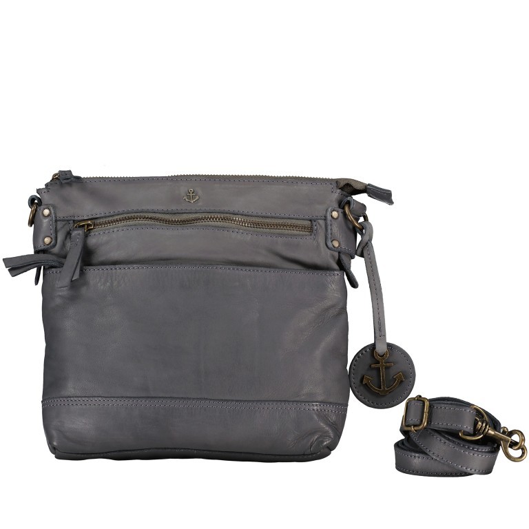 Umhängetasche Anchor-Love Isalie 2 B3-7599-2 Dolphin Grey, Farbe: grau, Marke: Harbour 2nd, EAN: 4046478067646, Abmessungen in cm: 27x25x4, Bild 1 von 6