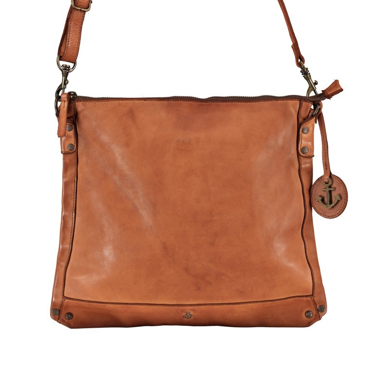 Umhängetasche Anchor-Love Vera 2 B3-0011-2 Charming Cognac, Farbe: cognac, Marke: Harbour 2nd, EAN: 4046478067875, Abmessungen in cm: 34.5x31x1, Bild 1 von 6