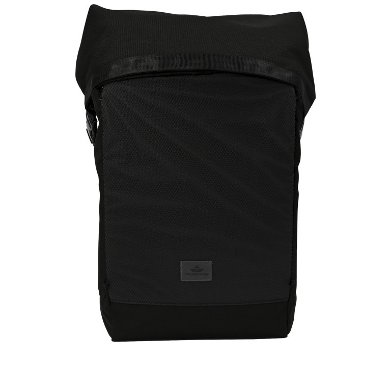 Rucksack Bente mit RFID-Schutz Schwarz, Farbe: schwarz, Marke: Freibeutler, EAN: 4260429393022, Abmessungen in cm: 30x50x16, Bild 1 von 13