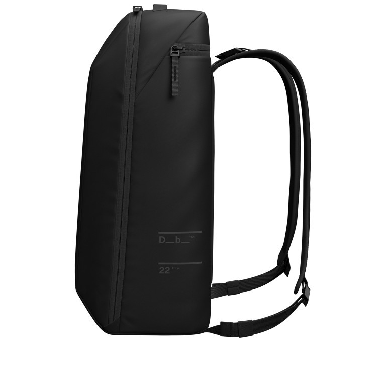 Rucksack Freya Volumen 22 Liter Black Out, Farbe: schwarz, Marke: Db Journey, EAN: 7071313600433, Abmessungen in cm: 26.6x45x20, Bild 3 von 8