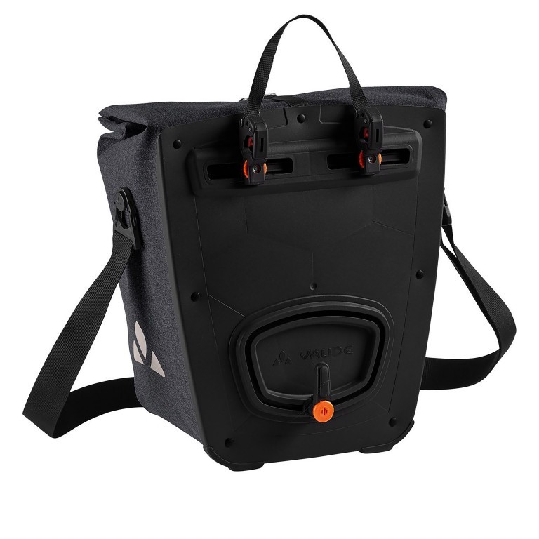 Fahrradtasche Made in Germany ReCycle Back Paar Black, Farbe: schwarz, Marke: Vaude, EAN: 4062218267213, Abmessungen in cm: 35x36x21, Bild 3 von 8