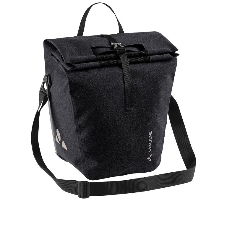 Fahrradtasche Made in Germany ReCycle Back Paar Black, Farbe: schwarz, Marke: Vaude, EAN: 4062218267213, Abmessungen in cm: 35x36x21, Bild 2 von 8