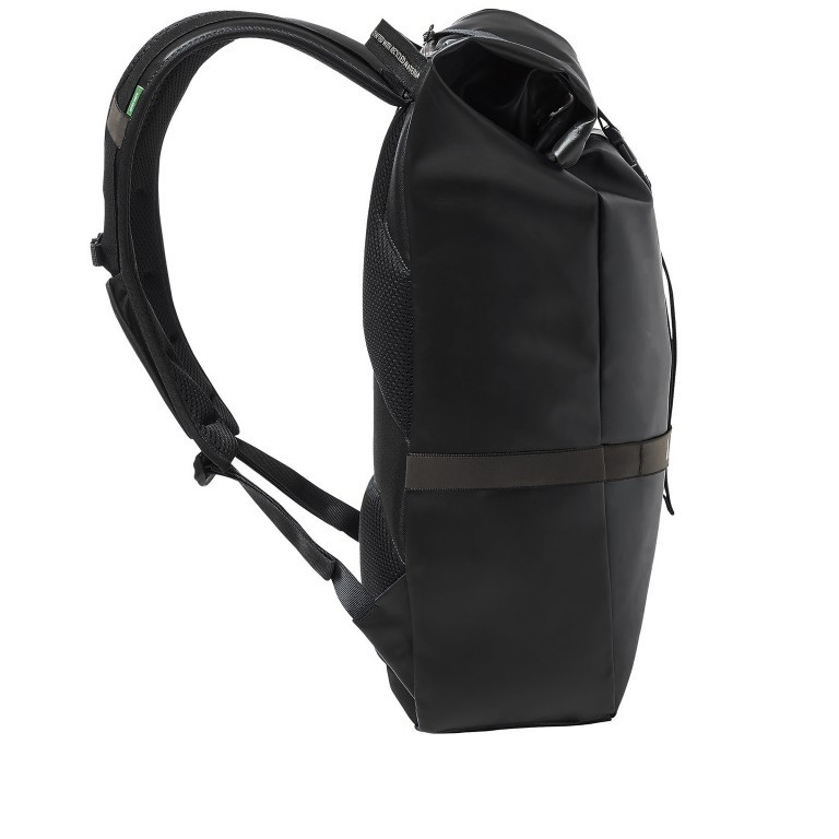 Rucksack Mineo Daypack mit Rollverschluss Volumen 23 Liter Black, Farbe: schwarz, Marke: Vaude, EAN: 4062218380707, Abmessungen in cm: 32x47x12.5, Bild 2 von 6