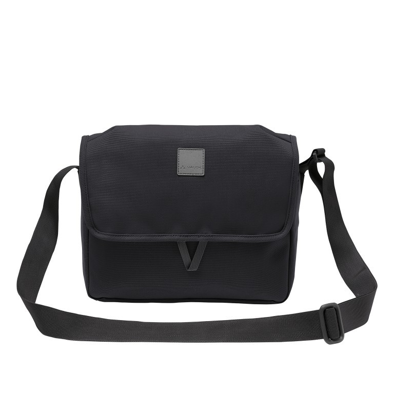 Umhängetasche Coreway Shoulder Bag Volumen 6 Liter Black, Farbe: schwarz, Marke: Vaude, EAN: 4062218661288, Abmessungen in cm: 30x23x7, Bild 1 von 10