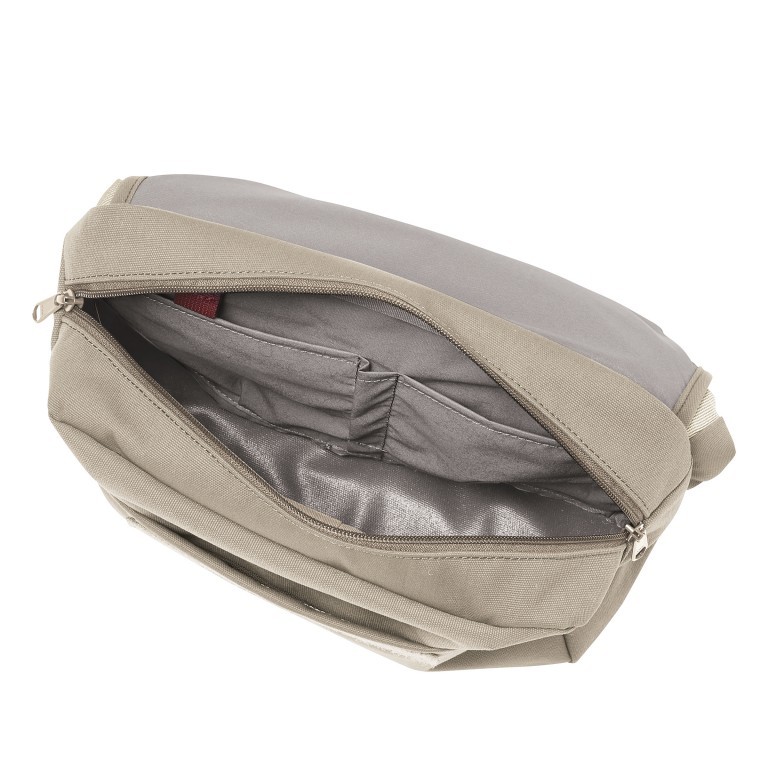 Umhängetasche Coreway Shoulder Bag Volumen 6 Liter Linen, Farbe: beige, Marke: Vaude, EAN: 4062218661394, Abmessungen in cm: 30x23x7, Bild 6 von 10