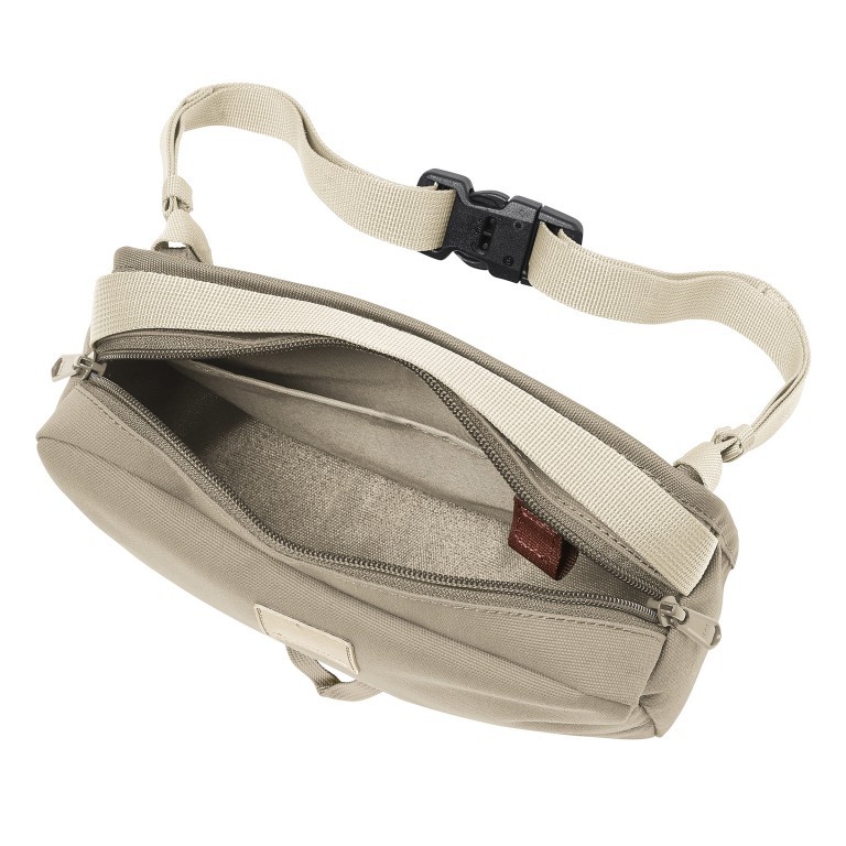 Gürteltasche Coreway Minibag Volumen 3 Liter Linen, Farbe: beige, Marke: Vaude, EAN: 4062218661073, Abmessungen in cm: 24x16x10, Bild 7 von 7