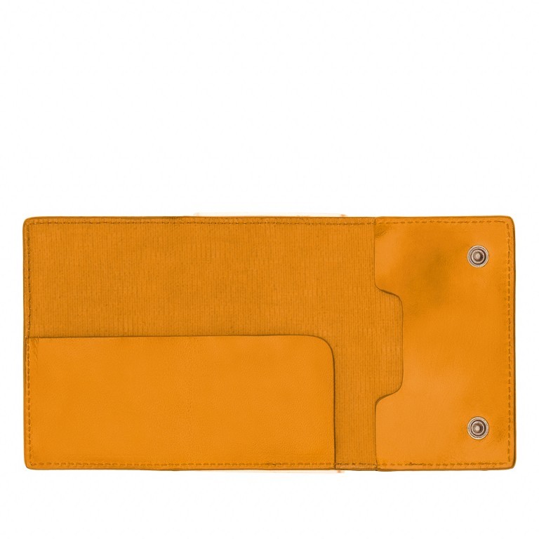 Geldbörse Story Uomo mit RFID-Schutz Giallo, Farbe: gelb, Marke: The Bridge, Abmessungen in cm: 10x6x3, Bild 3 von 3