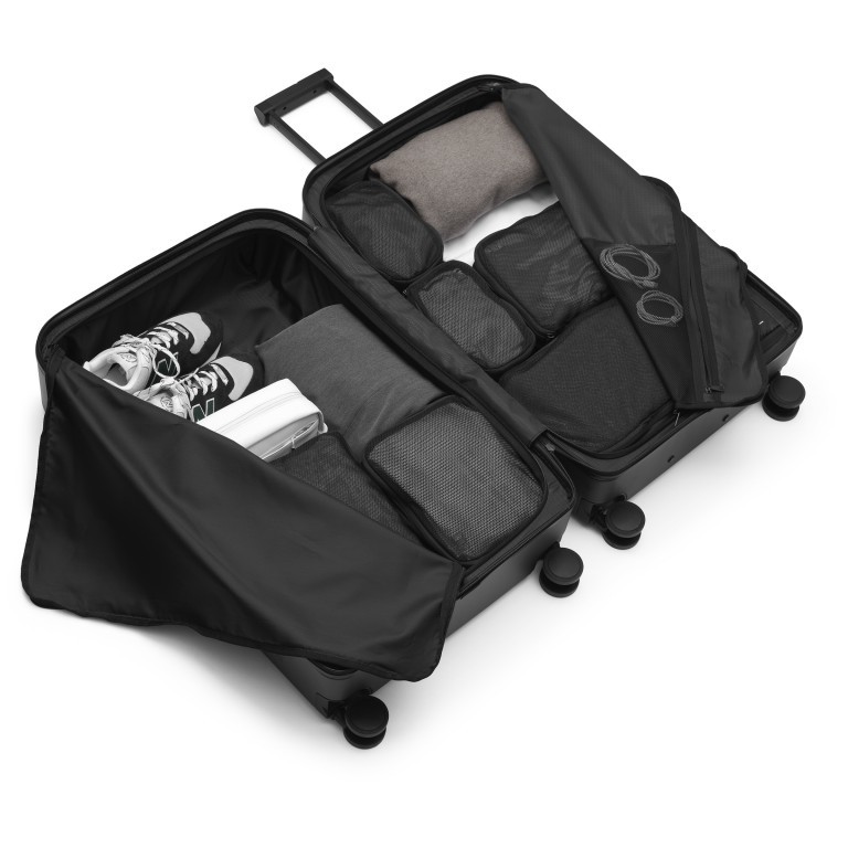 Koffer Ramverk Check-in Luggage Large Black Out, Farbe: schwarz, Marke: Db Journey, EAN: 7071313600150, Abmessungen in cm: 49x77.5x31.5, Bild 5 von 9