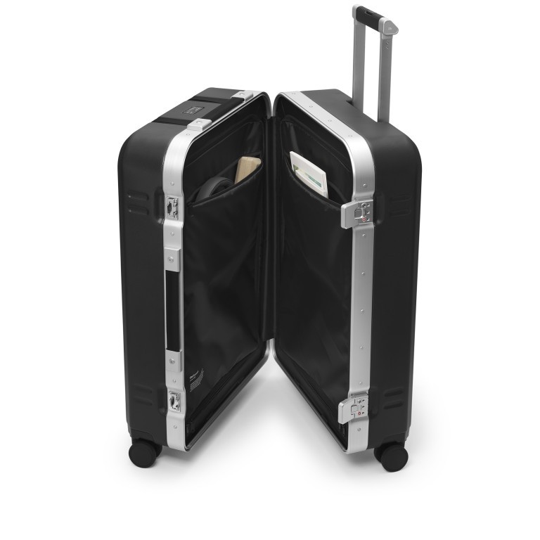 Koffer Ramverk Pro Check-in Luggage Large Silver, Farbe: metallic, Marke: Db Journey, EAN: 7071313601669, Abmessungen in cm: 51x74x30, Bild 4 von 10