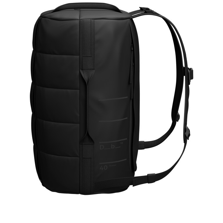 Reisetasche / Rucksack Roamer Duffle Volumen 40 Liter Black Out, Farbe: schwarz, Marke: Db Journey, EAN: 7071313601027, Bild 3 von 11