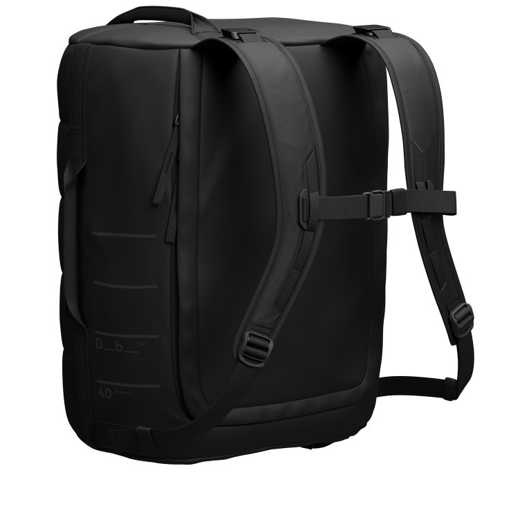 Reisetasche / Rucksack Roamer Duffle Volumen 40 Liter Black Out, Farbe: schwarz, Marke: Db Journey, EAN: 7071313601027, Bild 4 von 11