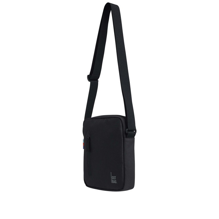 Umhängetasche Pusher Bag Black, Farbe: schwarz, Marke: Got Bag, EAN: 4260483885617, Abmessungen in cm: 15x20x5, Bild 2 von 7
