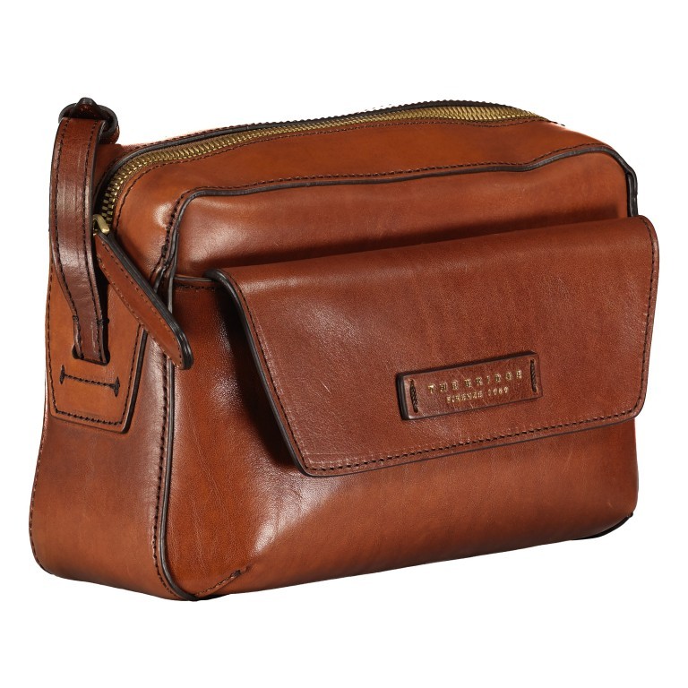 Umhängetasche Diana Camera Bag Marrone, Farbe: cognac, Marke: The Bridge, EAN: 8033748534911, Abmessungen in cm: 22x16x7, Bild 2 von 6