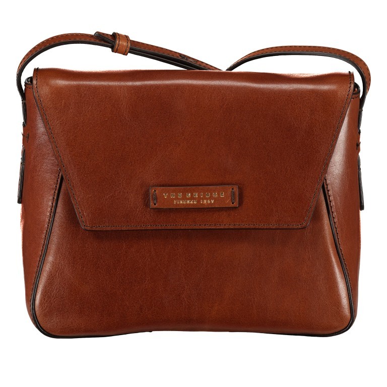 Umhängetasche Diana Crossbody Marrone, Farbe: cognac, Marke: The Bridge, EAN: 8033748534959, Abmessungen in cm: 24x18x7.5, Bild 1 von 6