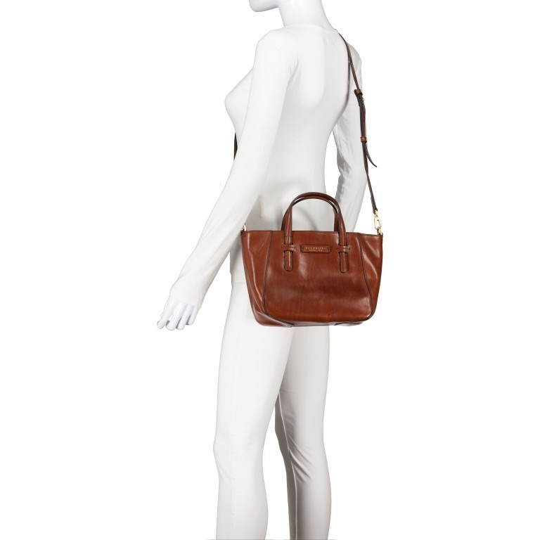Handtasche Diana mit Schulterriemen Marrone, Farbe: cognac, Marke: The Bridge, EAN: 8033748534997, Abmessungen in cm: 31x19x10.5, Bild 6 von 7