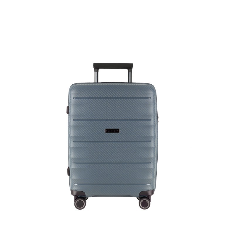 Koffer Zappa S IATA-konform Eisblau, Farbe: blau/petrol, Marke: Flanigan, EAN: 4048171007295, Abmessungen in cm: 40x55x20, Bild 1 von 5