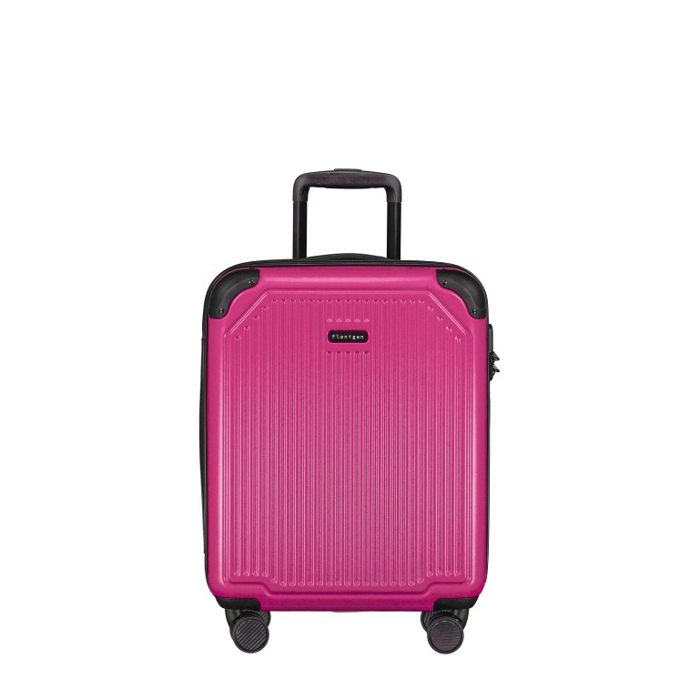 Koffer Nelson S IATA-konform Pink, Farbe: rosa/pink, Marke: Flanigan, EAN: 4048171007448, Abmessungen in cm: 39x55x20, Bild 1 von 7