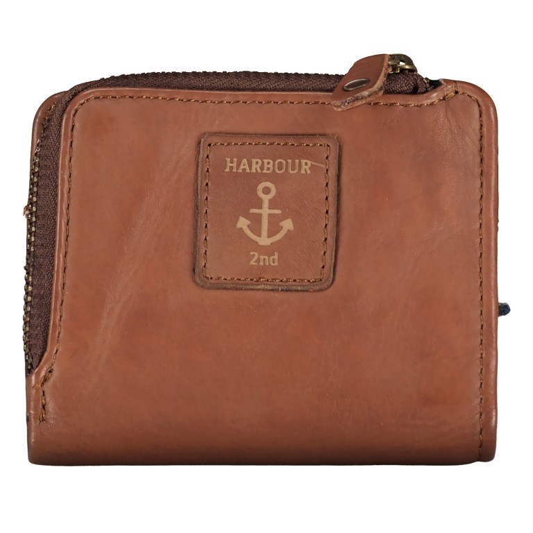 Geldbörse / Schlüsseletui Anchor-Love Jackie SL-13767 Charming Cognac, Farbe: cognac, Marke: Harbour 2nd, EAN: 4046478068605, Abmessungen in cm: 10.5x9x2, Bild 3 von 4