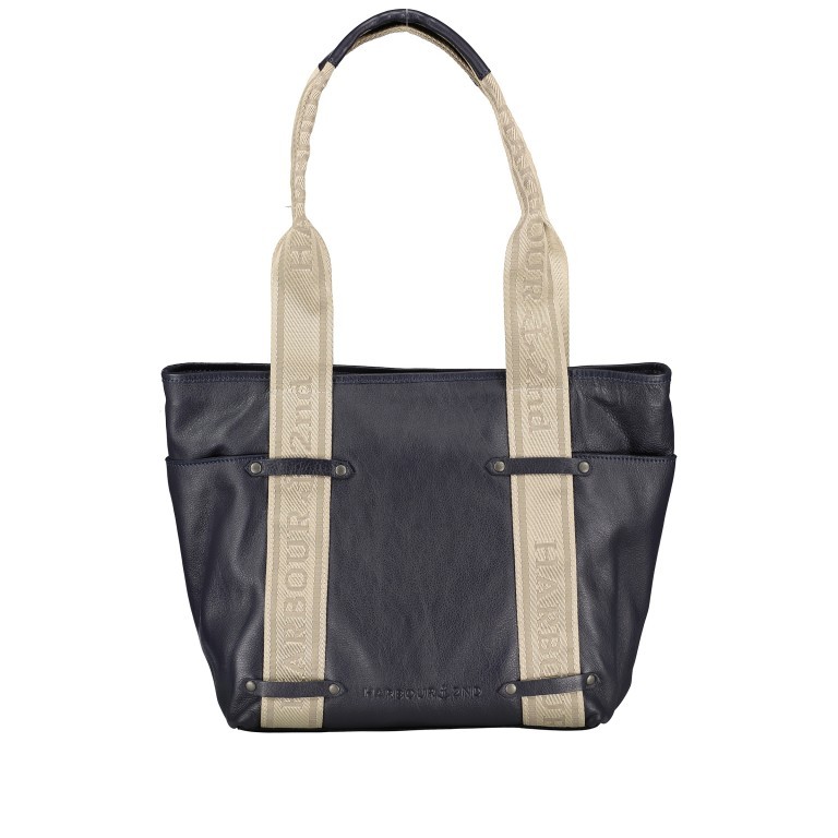 Shopper Just-Pure Gina JP-12127 Midnight Navy, Farbe: blau/petrol, Marke: Harbour 2nd, EAN: 4046478069138, Abmessungen in cm: 42x30x12, Bild 1 von 5