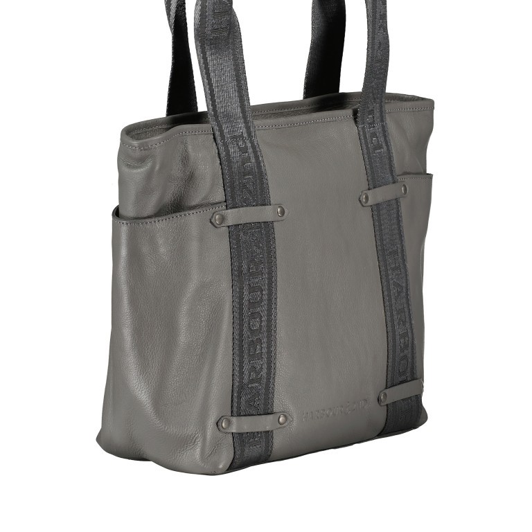 Shopper Just-Pure Gina JP-12127 Dolphin Grey, Farbe: grau, Marke: Harbour 2nd, EAN: 4046478069145, Abmessungen in cm: 42x30x12, Bild 2 von 5