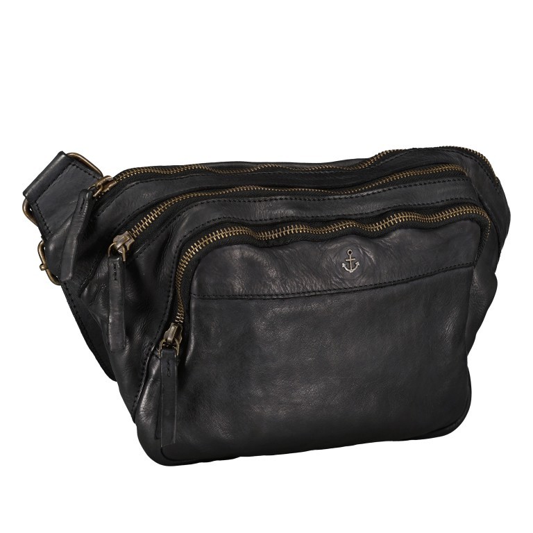 Umhängetasche Cool-Casual Matteo CC-11554 Dark Ash, Farbe: anthrazit, Marke: Harbour 2nd, EAN: 4046478062030, Abmessungen in cm: 32.5x19x4, Bild 2 von 6