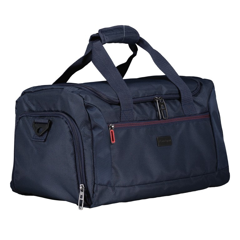 Reisetasche Columbus 087450 Marine, Farbe: blau/petrol, Marke: Flanigan, EAN: 4048171007158, Abmessungen in cm: 40x24x26, Bild 2 von 8