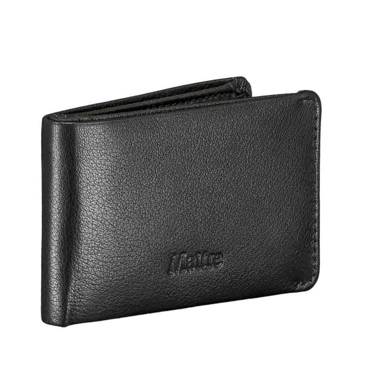 Geldbörse Barford Gerno Black, Farbe: schwarz, Marke: Maitre, EAN: 4048835166887, Abmessungen in cm: 10x6.5x1.5, Bild 2 von 4