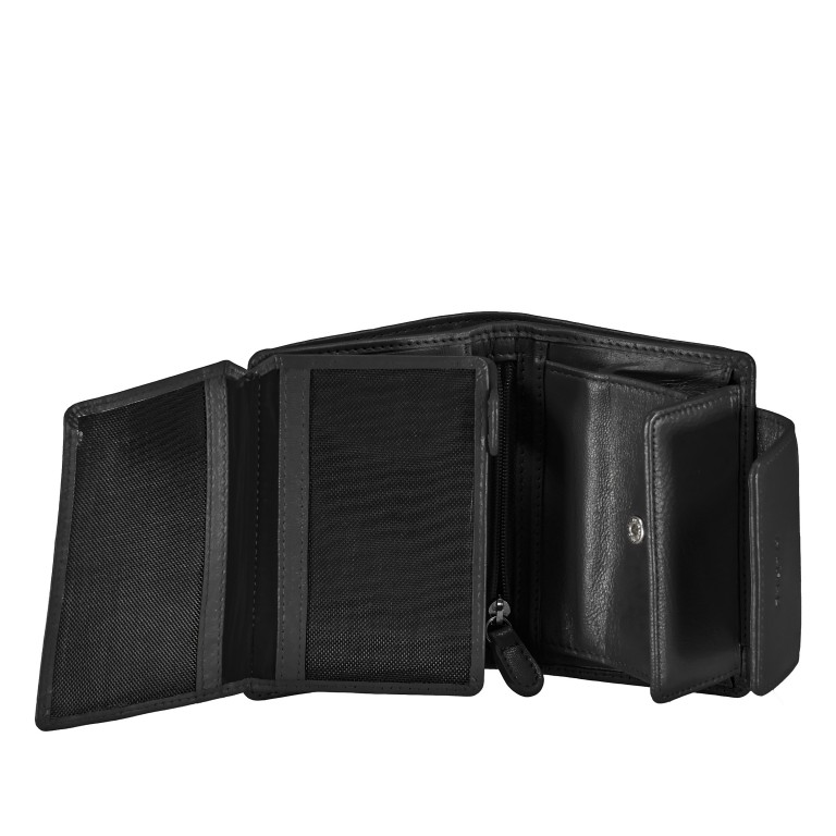 Geldbörse Bromley Dawina Black, Farbe: schwarz, Marke: Maitre, EAN: 4053533652013, Abmessungen in cm: 12x10x2.5, Bild 4 von 5