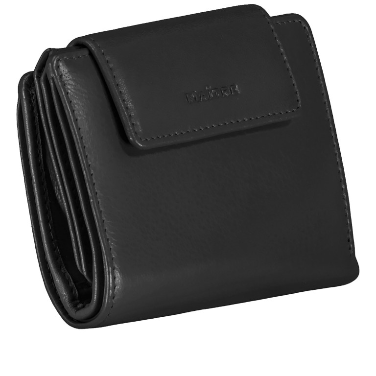 Geldbörse Bromley Dawina Black, Farbe: schwarz, Marke: Maitre, EAN: 4053533652013, Abmessungen in cm: 12x10x2.5, Bild 2 von 5