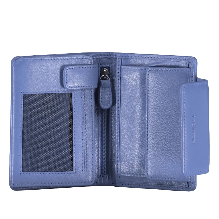Geldbörse Bromley Dawina Midblue, Farbe: blau/petrol, Marke: Maitre, EAN: 4048835166900, Abmessungen in cm: 12x10x2.5, Bild 5 von 5