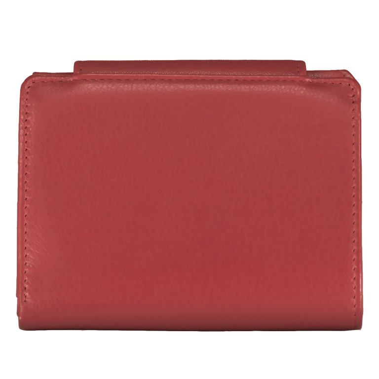 Geldbörse Bromley Dawina Coral, Farbe: rot/weinrot, Marke: Maitre, EAN: 4053533951383, Abmessungen in cm: 12x10x2.5, Bild 3 von 5