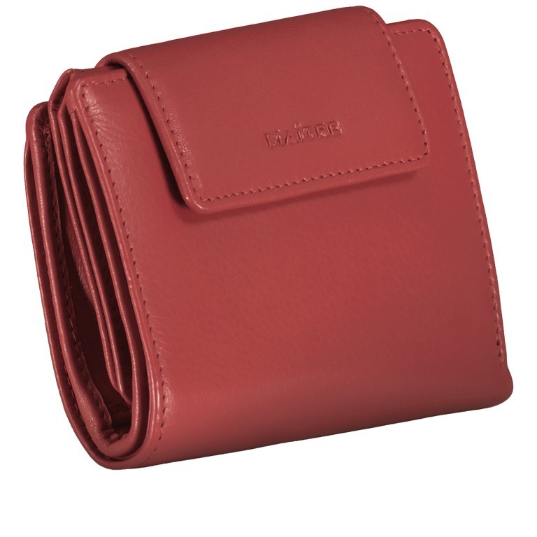 Geldbörse Bromley Dawina Coral, Farbe: rot/weinrot, Marke: Maitre, EAN: 4053533951383, Abmessungen in cm: 12x10x2.5, Bild 2 von 5