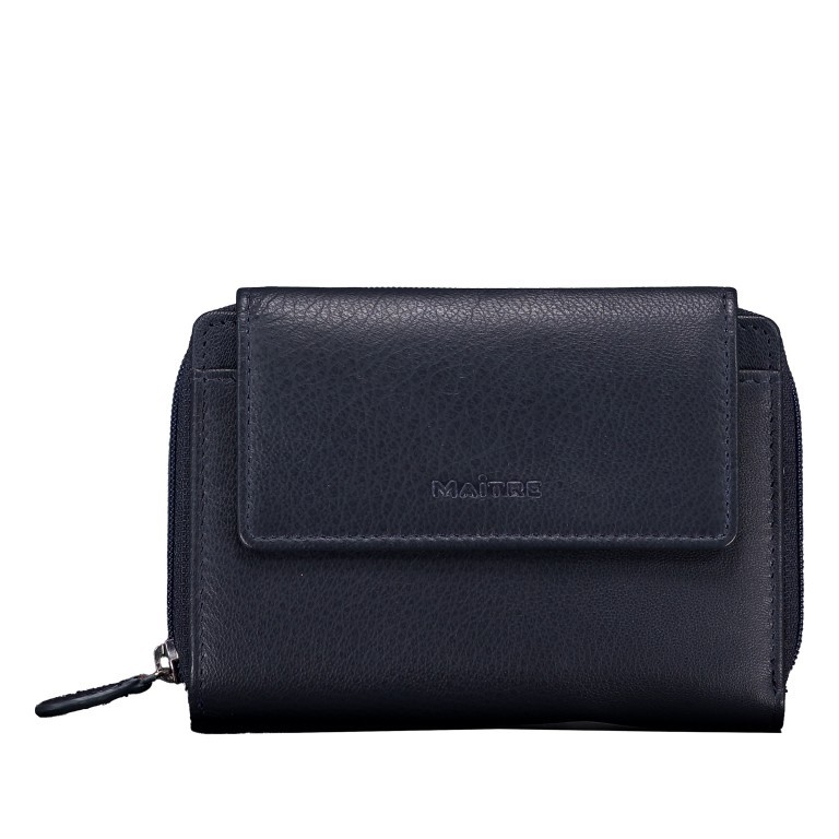 Geldbörse Bromley Diethilde Dunkelblau, Farbe: blau/petrol, Marke: Maitre, EAN: 4053533835225, Abmessungen in cm: 13x9.5x2.7, Bild 1 von 5