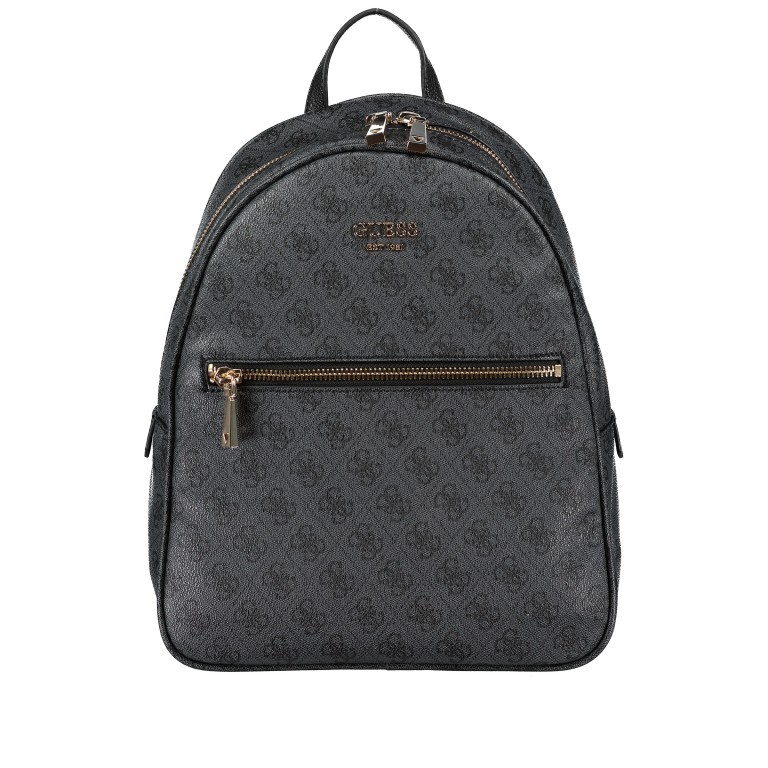 Rucksack Vikky 4G-Logo Coal, Farbe: anthrazit, Marke: Guess, EAN: 0190231593010, Abmessungen in cm: 28x31x12, Bild 1 von 7